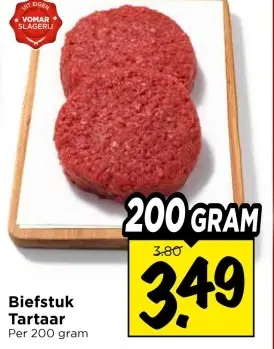 Aanbieding: Biefstuk Tartaar
