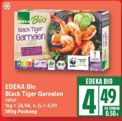 Aanbieding: Black Tiger Garnelen natur