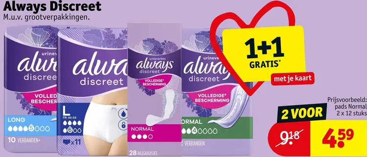 Aanbieding: Discreet
