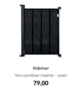Aanbieding: Yara oprolbaar traphek - zwart