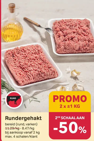 Promotie: Rundergehakt
