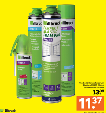 Aanbieding: Illbruck Purschuim Elastisch FM330