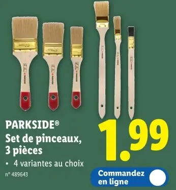 Offre: Set de pinceaux