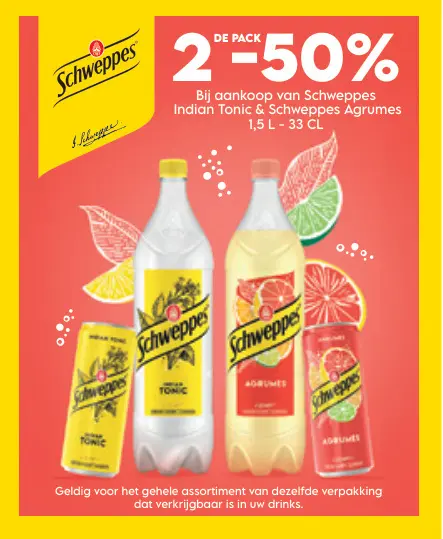 Promotie: Indian Tonic & Agrumes