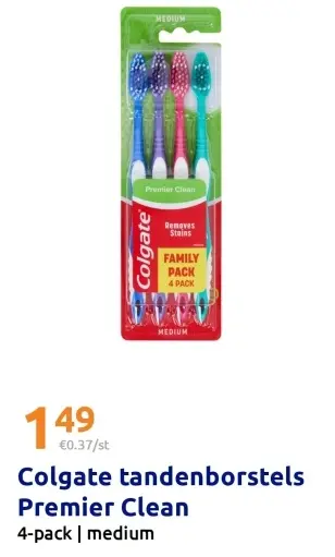 Promotie: tandenborstels Premier Clean