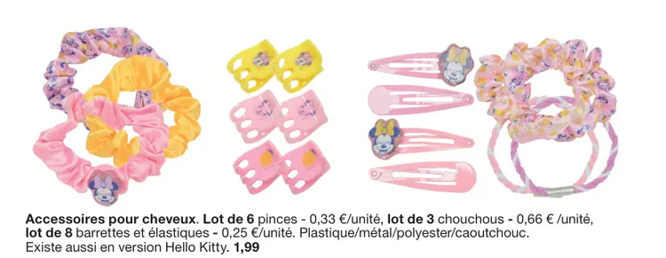 Offre: Accessoires pour cheveux