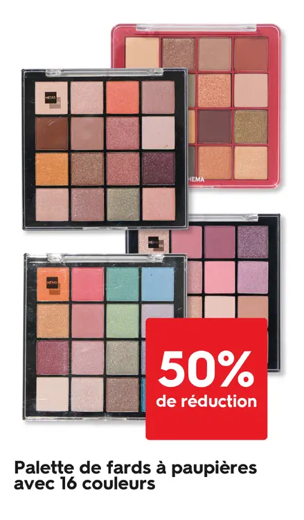 Offre: Palette de fards à paupières