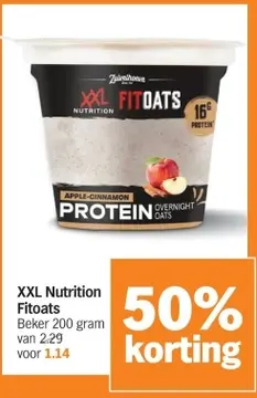 Aanbieding: XXL Nutrition Fitoats