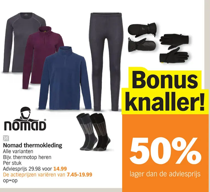 Promotie: thermokleding