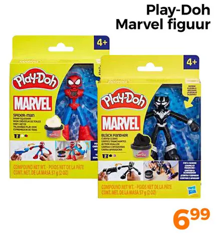 Aanbieding: Play-Doh Marvel figuur