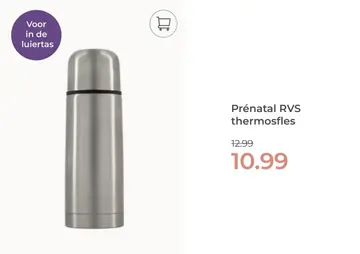 Aanbieding: Prenatal RVS thermofles