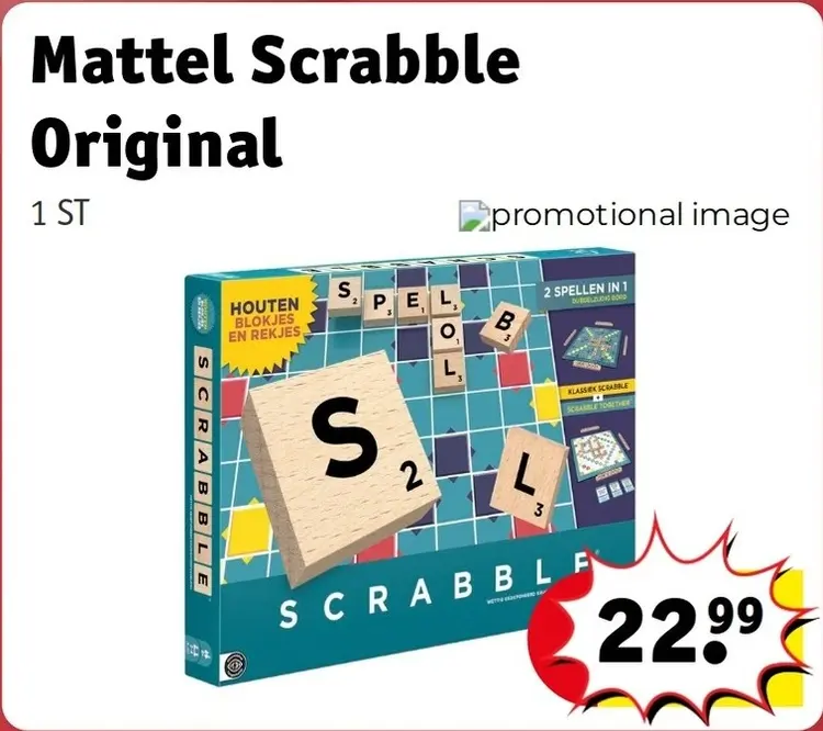 Promotie: Scrabble Original