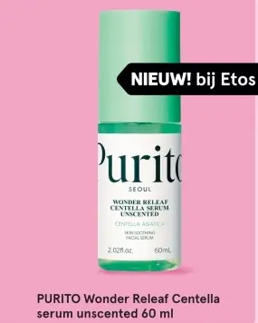 Aanbieding: Purito Wonder Releaf Centella serum unscented