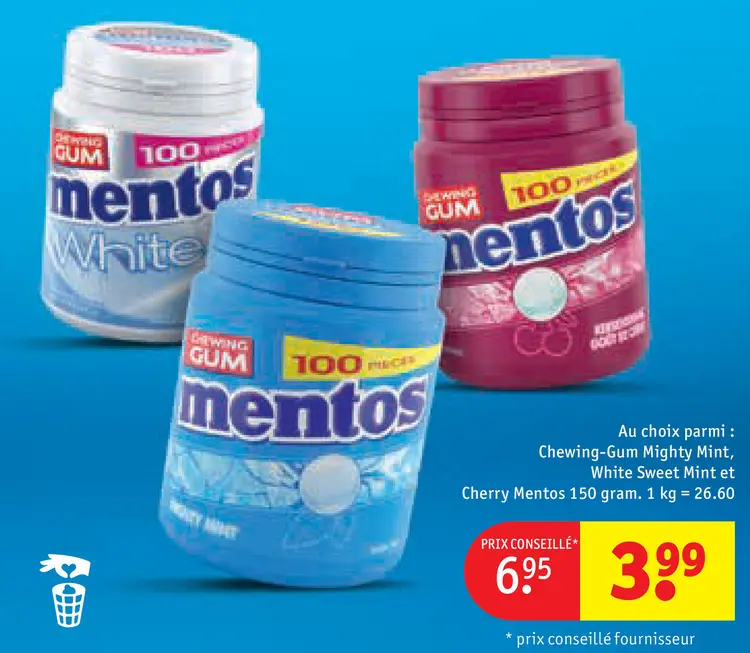 Offre: Mentos
