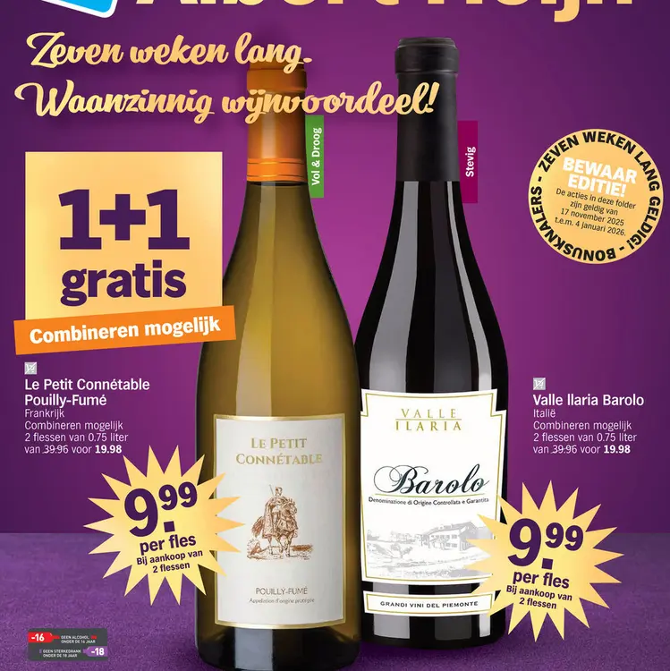 Aanbieding: Wijnen