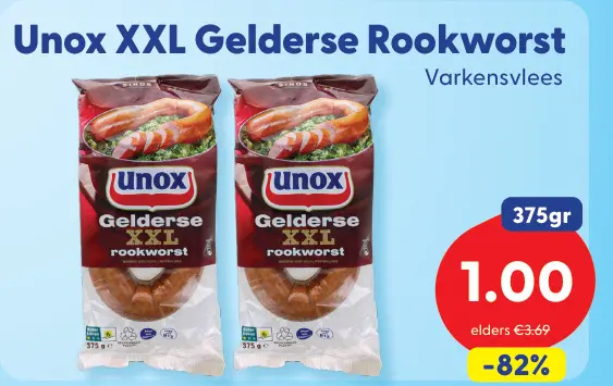 Aanbieding: Gelderse Rookworst