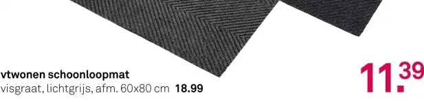 Aanbieding: vtwonen schoonloopmat