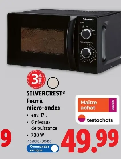 Offre: Four à micro-ondes