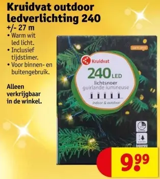 Aanbieding: Kruidvat outdoor ledverlichting