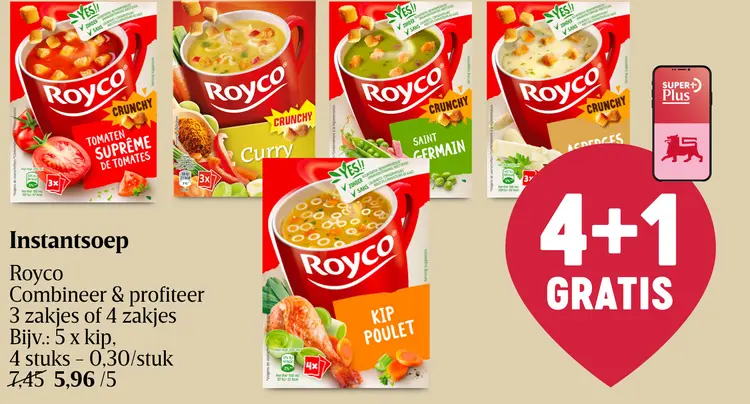 Promotie: Instantsoep