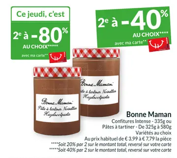 Offre: Bonne Maman