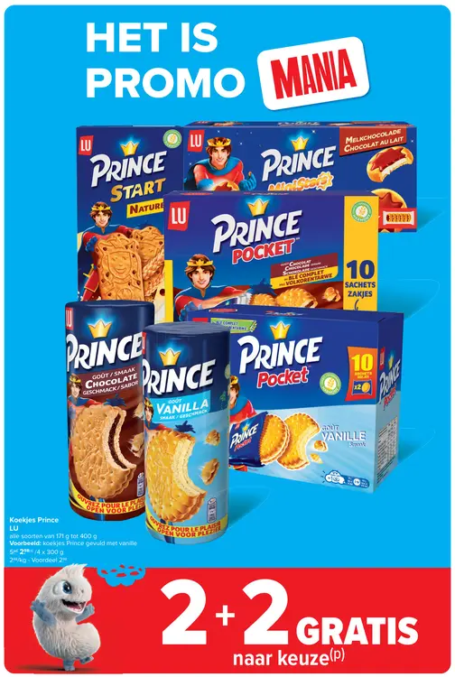 Promotie: Koekjes Prince