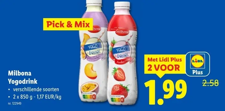 Promotie: Yogodrink