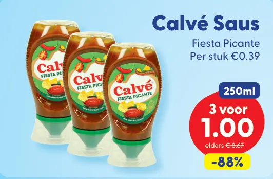 Aanbieding: Saus Fiesta Picante