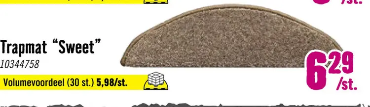 Aanbieding: Trapmat "Sweet"
