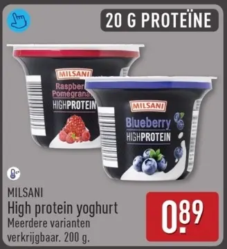 Aanbieding: High protein yoghurt