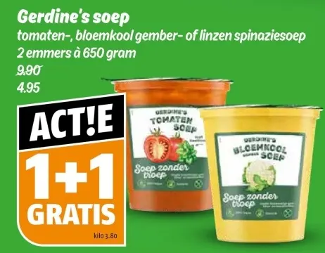 Aanbieding: Gerdine's soep