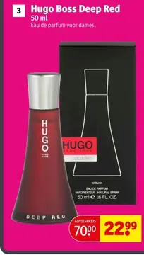 Aanbieding: Hugo Boss Deep Red