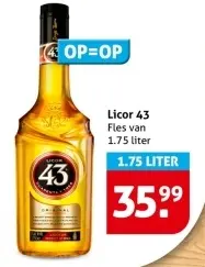 Aanbieding: Licor 43