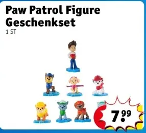 Aanbieding: Paw Patrol Figure Geschenkset