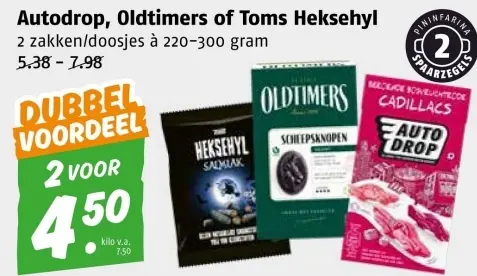 Aanbieding: Autodrop, Oldtimers of Toms Heksehyl