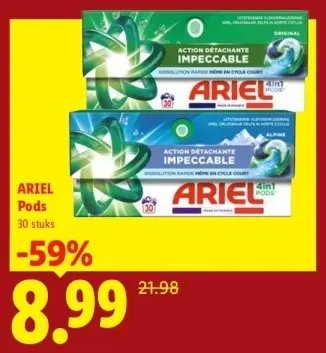 Aanbieding: Pods