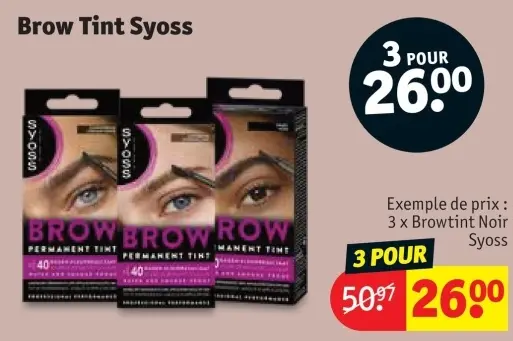 Offre: Brow Tint