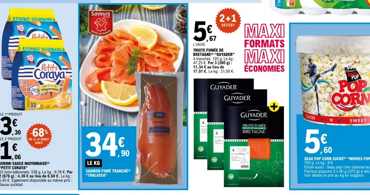 Offre: Truite fumée de bretagne