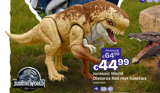 Aanbieding: Distrorus Rex met functies