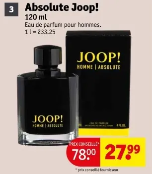 Offre: Absolute Joop!