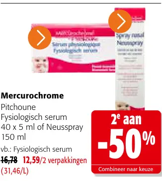 Promotie: Mercurochrome