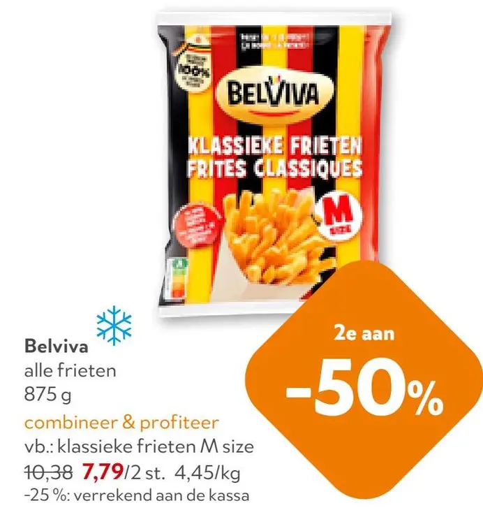 Promotie: Klassieke Friet M size