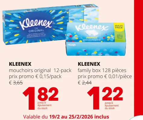 Offre: mouchoirs original