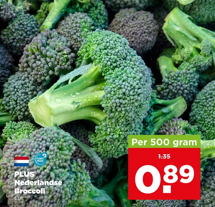 Aanbieding: PLUS Nederlandse Broccoli