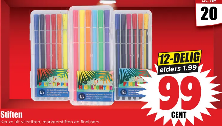 Aanbieding: Stiften