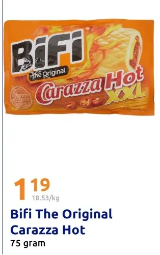Aanbieding: Bifi The Original Carazza Hot