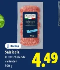 Aanbieding: Salsiccia
