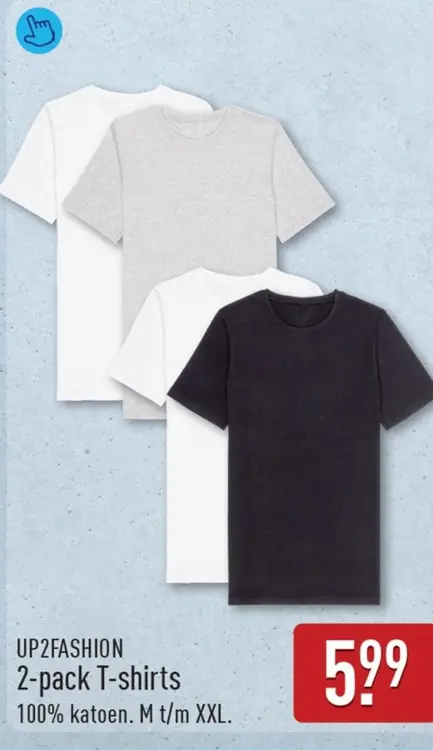 Aanbieding: 2-pack T-shirts