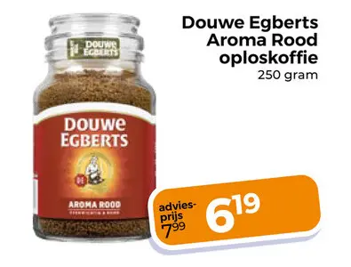 Aanbieding: Aroma Rood oploskoffie