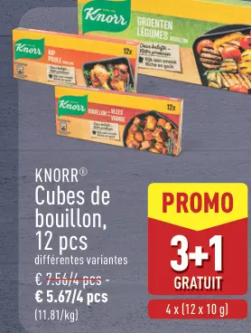 Offre: Cubes de bouillon